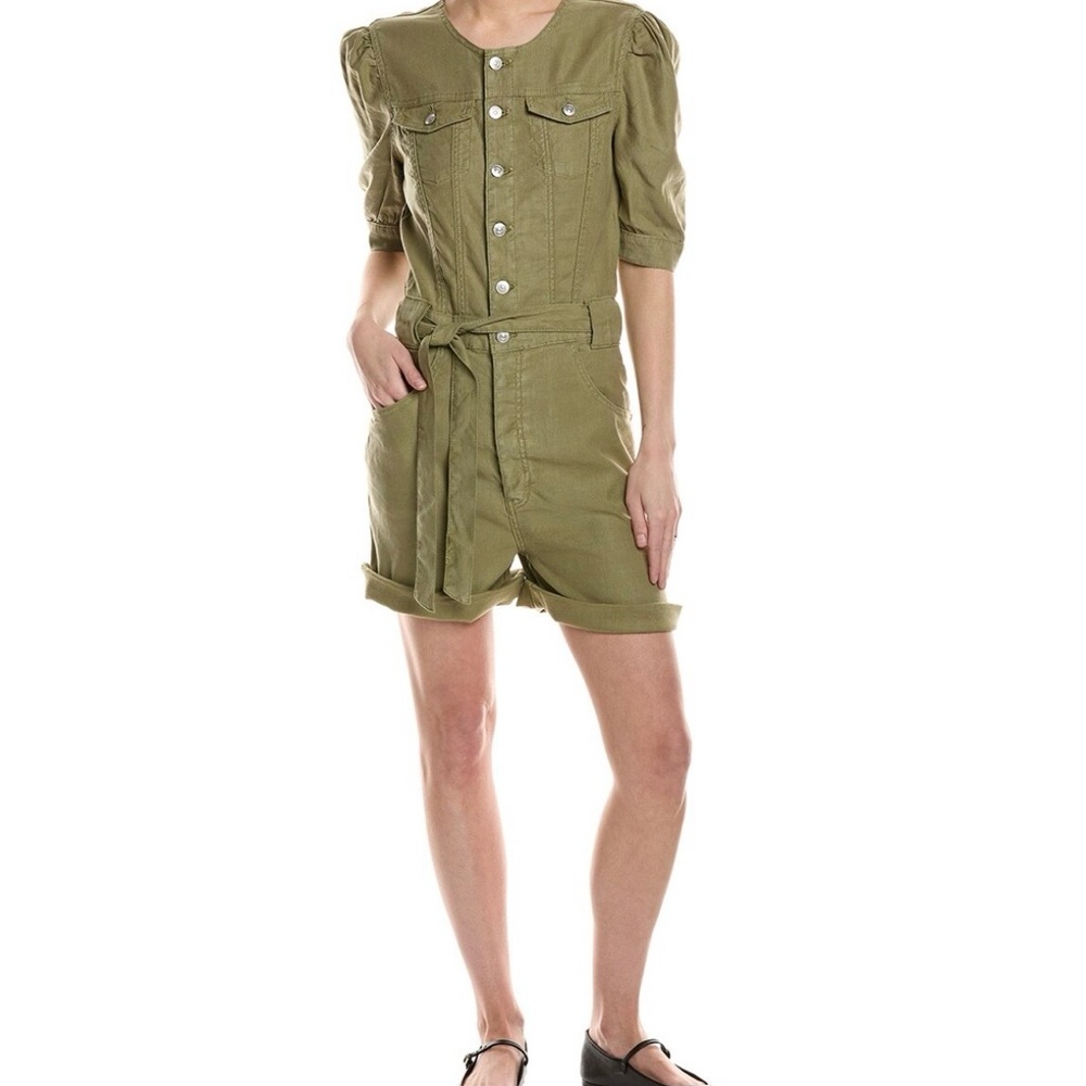 Hudson Jeans Olive Green Jumpsuit